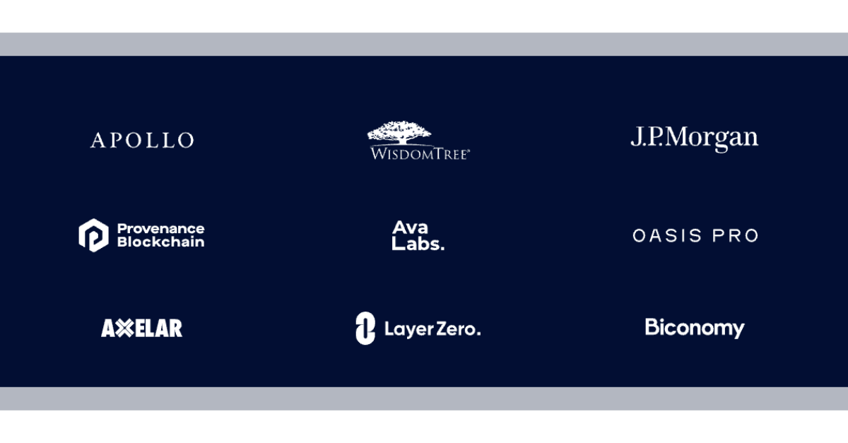 Onyx by J.P. Morgan and Apollo Explore Tokenization in Investment Portfolios Across Blockchains as Part of Project Guardian